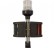 Three-way pole light inox