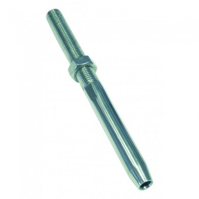 Swage stud with nut, right thread