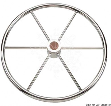 Steering wheel inox D600/700/900/1000mm
