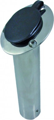 Rod holder inox flush