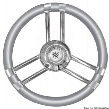 Steering wheel inox 350mm