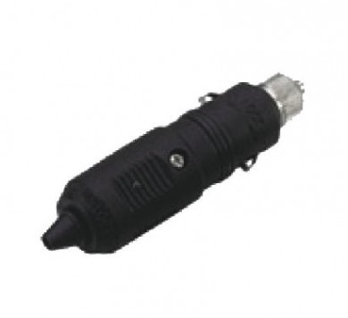Plug 12V with fuse palstic