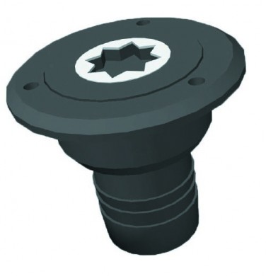 Deck fill for fuel ф50mm 