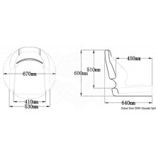 Seat ergonomic De Luxe