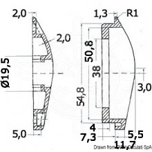 Windlass control panel with toggle switch