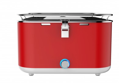 Smokeless square grill